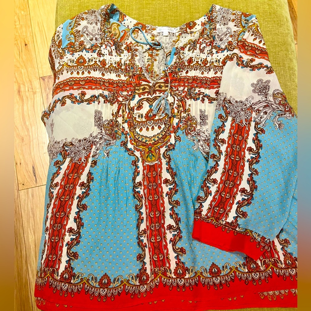 Colorful Boho Top